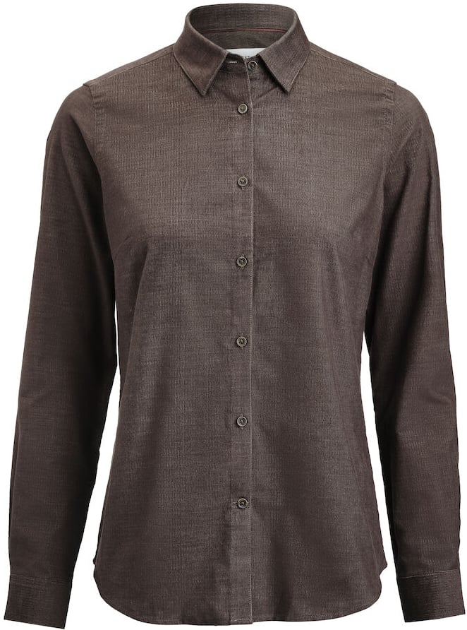 Hovedproduktbilde for Brown J. Harvest & Frost Indigo Bow 134 Contemporary Fit Skjorte Dame