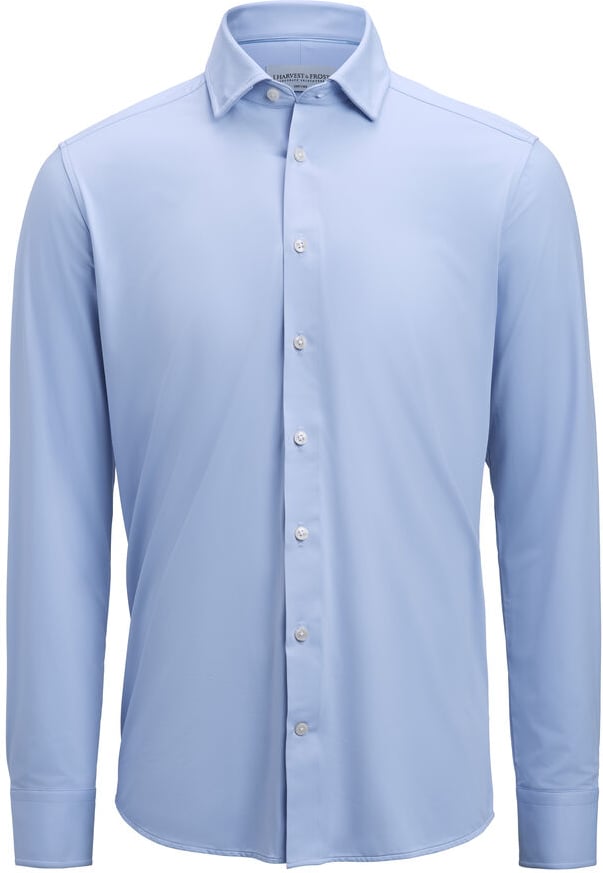 Hovedproduktbilde for Sky Blue J. Harvest & Frost Purple Bow 147 Tailored Fit Skjorte