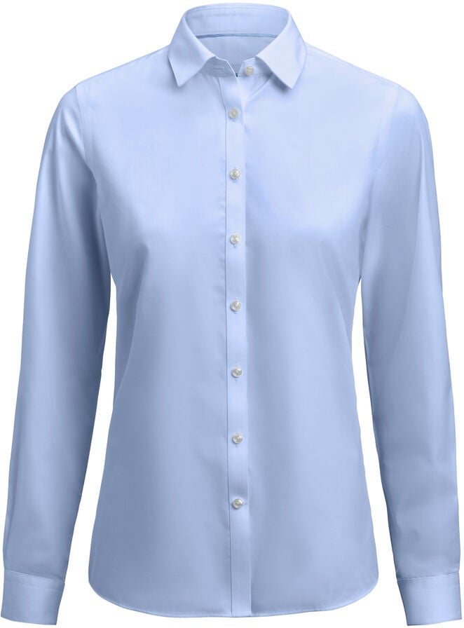 Hovedproduktbilde for Sky Blue J. Harvest & Frost Purple Bow 147 Contemporary Fit Skjorte Dame