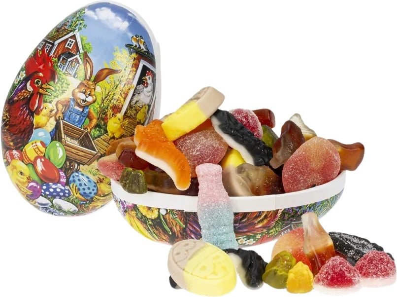 Hovedproduktbilde for 23-45-pp51010 Påskeegg 12 cm Smågodt
