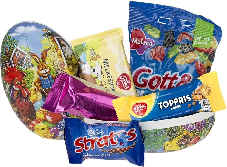 Hovedproduktbilde for 23-45-pp51055 Påskeegg 12 cm Klassikere