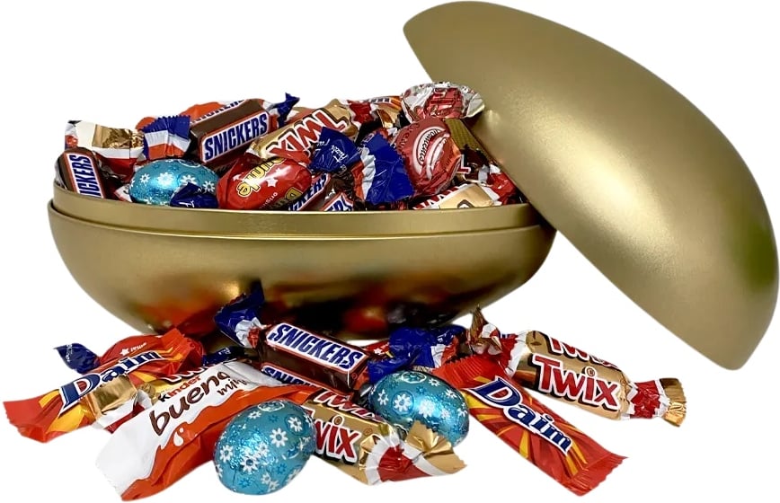 Hovedproduktbilde for 23-45-pp51135 Gullegg Med Merkesjokolade 15 cm