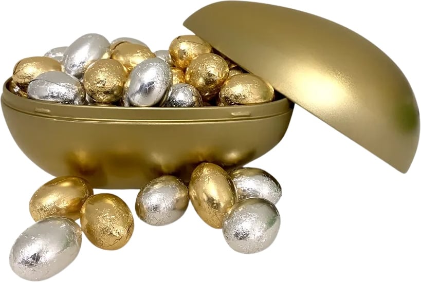 Hovedproduktbilde for 23-45-pp51155 Gullegg Med Italienske Sjokoladekuler 18 cm