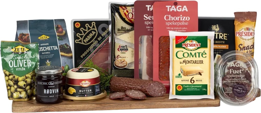 Hovedproduktbilde for 23-68-51270 Ost- Og Spekenytelser På Fjøl