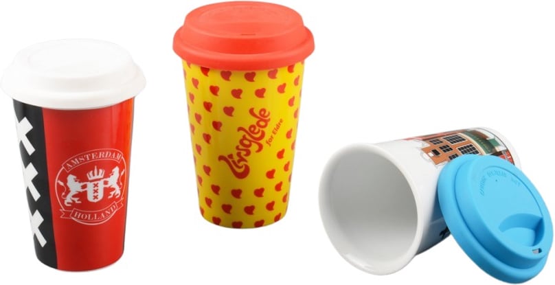 Hovedproduktbilde for 25-47-dra-1094 Bruce 320 ml Dobbelvegget  Porselenskopp