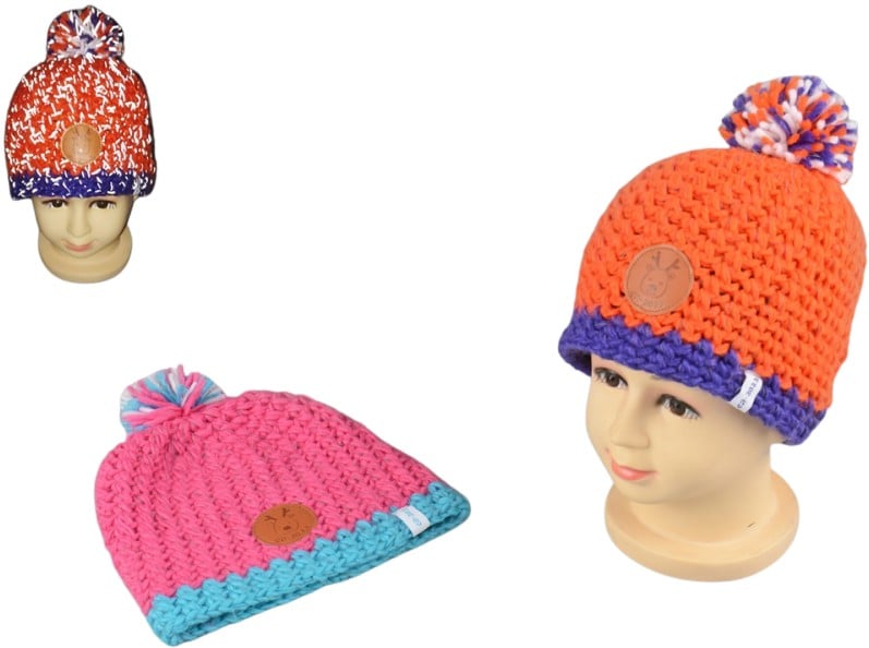 Hovedproduktbilde for 25-47-dra-1107 Wanda Akryl og Fleece Refleks Lue til Barn