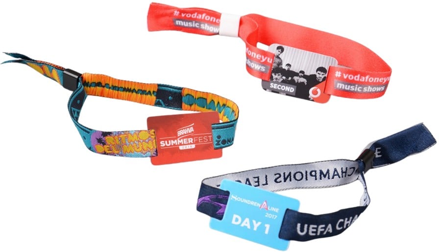 Hovedproduktbilde for 25-47-dra-1421 Annonay Polyester RFID Festivalbånd