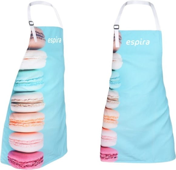 Hovedproduktbilde for 25-47-dra-1728 Miro RPET Fullfargetrykket Forkle til Barn