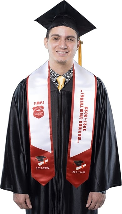 Hovedproduktbilde for 25-47-dra-1847 Sermoni Fullfargetrykket Skulderbånd Skjerf