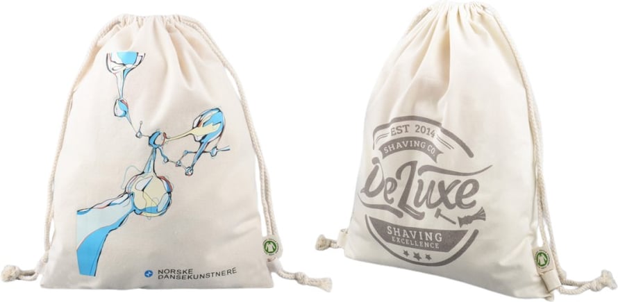 Hovedproduktbilde for 25-47-dra-1995 Kristian 220 g/m2 Økologisk Bomull Gympose