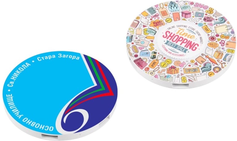 Hovedproduktbilde for 25-47-dra-2984 Journey Fullfargetrykket 10W Trådløs  Ladeplate