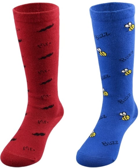 Hovedproduktbilde for 25-47-dra-3076 Elvo Bomull Sokker Barn