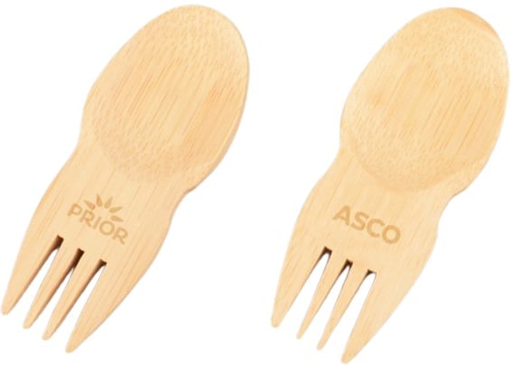 Hovedproduktbilde for 25-47-dra-3149 Donau Bambus 2-i-1 Gaffel og Skje