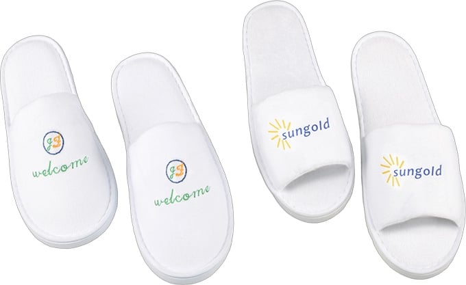 Hovedproduktbilde for 25-47-dra-3162 Storeås Fløyel Hotellslippers