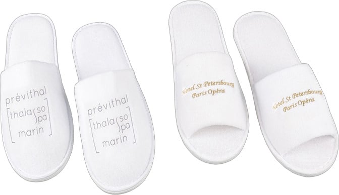 Hovedproduktbilde for 25-47-dra-3164 Vikfeste Frotté Hotellslippers