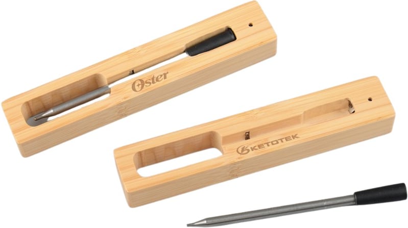 Hovedproduktbilde for 25-47-dra-3324 Loviisa Bambus Trådløst Steketermometer med Enkel Probe