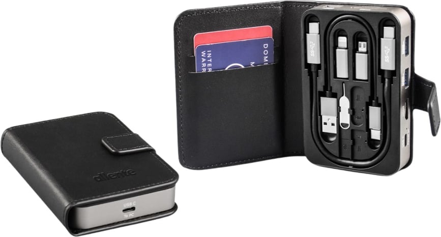 Hovedproduktbilde for 25-47-dra-3393 Levi 6-i-1 Ladekabel Sett med USB Hub