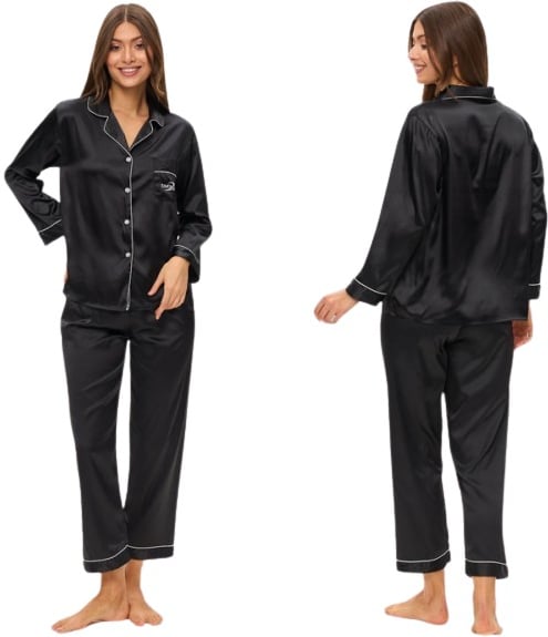 Hovedproduktbilde for 25-47-dra-3576 Sorell RPET Langermet Pysjamasett