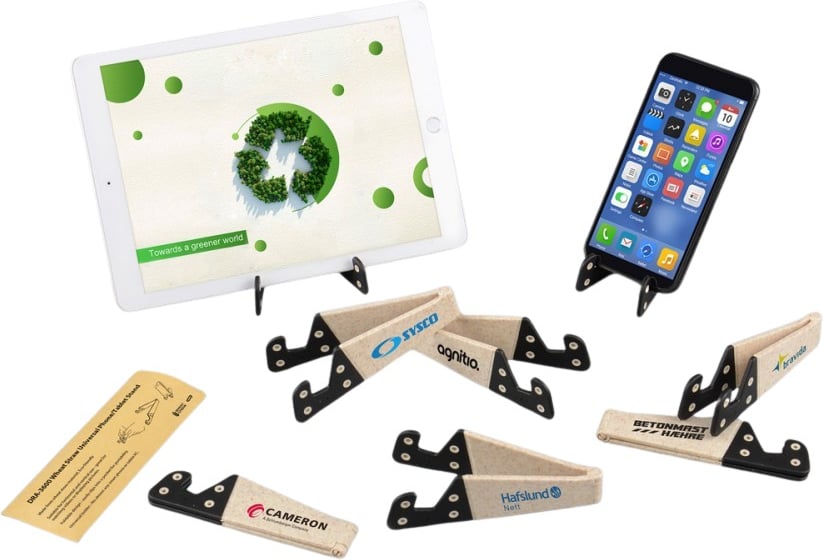 Hovedproduktbilde for 25-47-dra-3600 Montle Hvetestrå Stativ til Telefon og Nettbrett