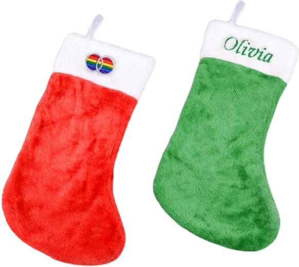 Hovedproduktbilde for 25-47-dra-3618 Gudveig Polyester Julestrømpe