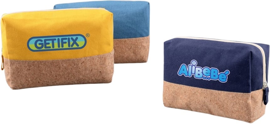 Hovedproduktbilde for 25-47-dra-3677 Elektra Kork og Bomull Toalettmappe