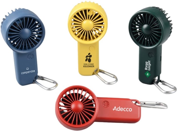 Hovedproduktbilde for 25-47-dra-3680 Valea Mini Håndholdt Vifte med Karabinkrok