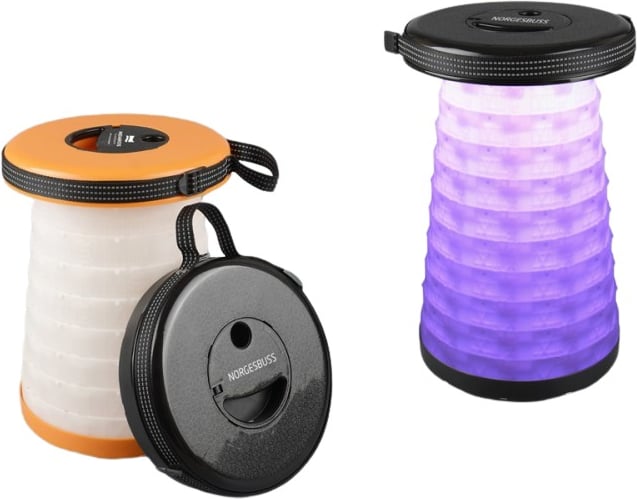 Hovedproduktbilde for 25-47-dra-3822 Ronda Bærbar Uttrekkbar Krakk med LED Lys