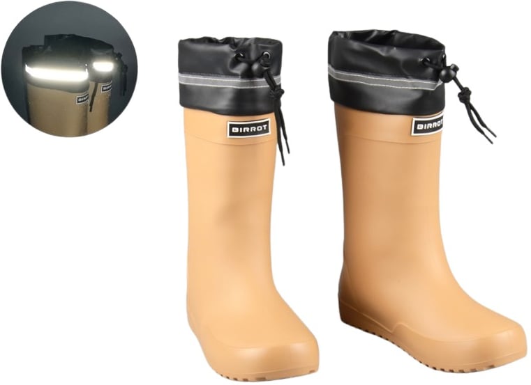 Hovedproduktbilde for 25-47-dra-3871 Thalie PVC Halvhøye Gummistøvler med Refleks