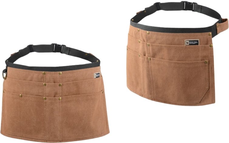 Hovedproduktbilde for 25-47-dra-3876 Teno Lerret Verktøyforkle med Lommer