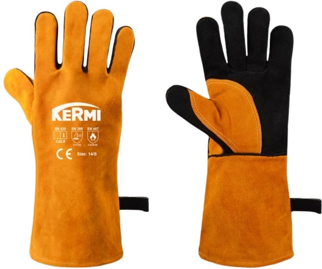 Hovedproduktbilde for 25-47-dra-3884 Isko Kuskinn Lange Arbeidshansker