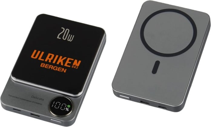 Hovedproduktbilde for 25-47-dra-3907 Nomad 5000 mAh  Trådløs Powerbank