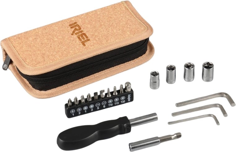 Hovedproduktbilde for 25-47-dra-3975 Thompson 19-i-1 Skrutrekkersett i Korkbag