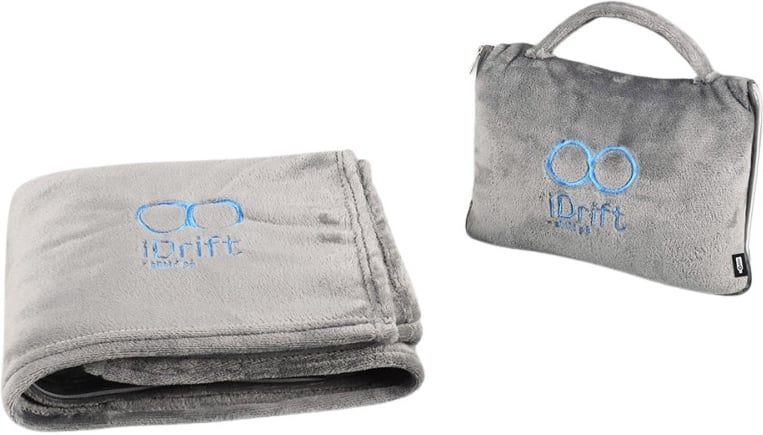 Hovedproduktbilde for 25-47-dra-4143 Cora RPET Reisepledd og Pute