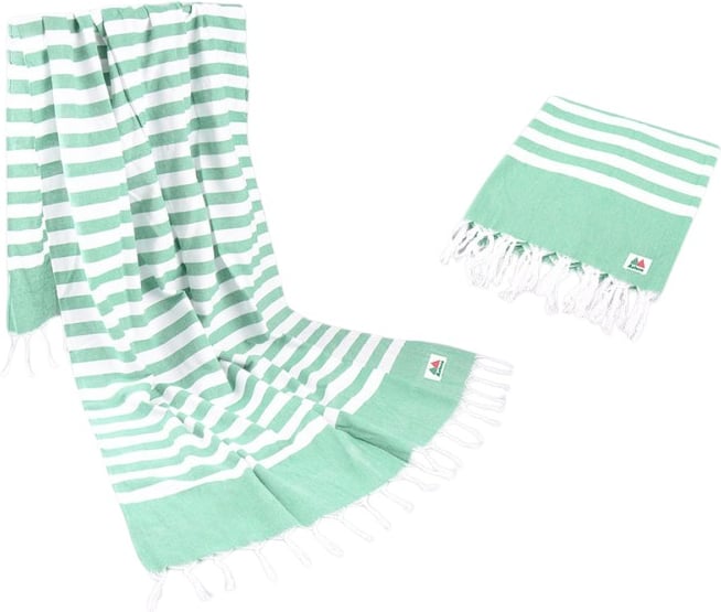 Hovedproduktbilde for 25-47-dra-4171 Mila RPET Tyrkisk Strandhåndkle