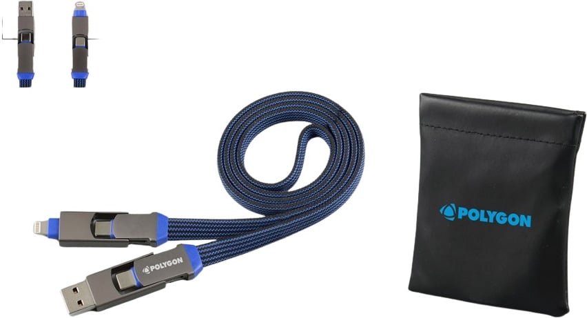 Hovedproduktbilde for 25-47-dra-4179 Harlem 4-i-1 Magnetisk  Ladekabel