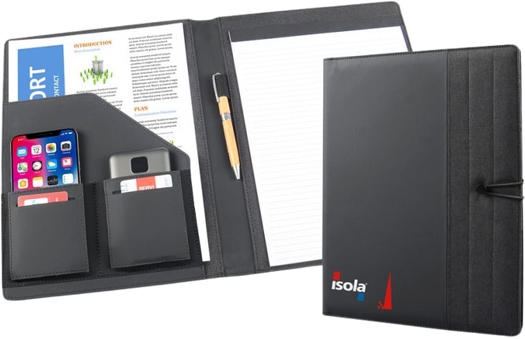 Hovedproduktbilde for 25-47-dra-4209 Zadar RPET og Resirkulert PU Dokumentmappe med Notatbok