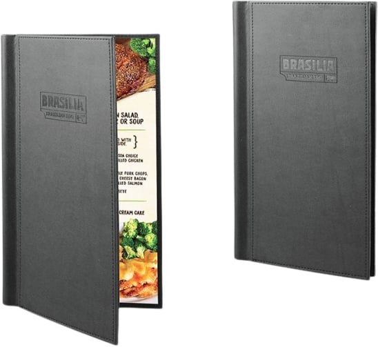 Hovedproduktbilde for 25-47-dra-4250 Alira PU-skinn Menyomslag