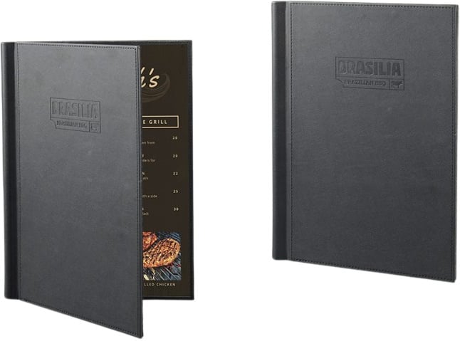 Hovedproduktbilde for 25-47-dra-4251 Luma PU-skinn XL Menyomslag