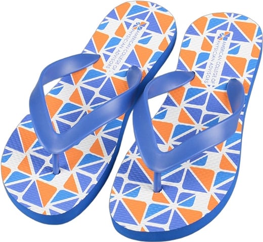 Hovedproduktbilde for Type A Rubintun Gummi Flip-Flop