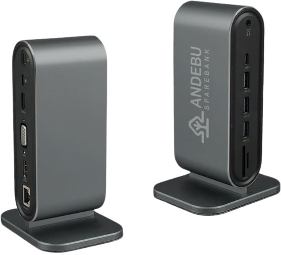 Hovedproduktbilde for 25-47-dra-4380 Clea 12-i-1 Dockingstasjon