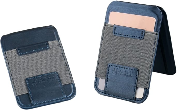 Hovedproduktbilde for 25-47-dra-4403 Ängelholm PU-skinn Kortholder med Telefonstativ