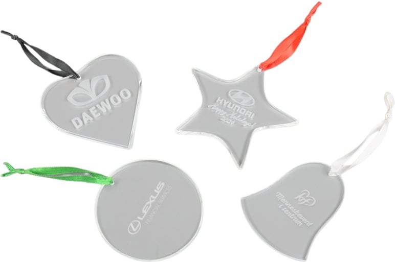 Hovedproduktbilde for 25-47-dra-4409 Hedvig Krystall Julepynt