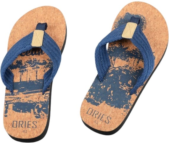 Hovedproduktbilde for 25-47-dra-5029 Kork Flip-Flop med Bomullstropp