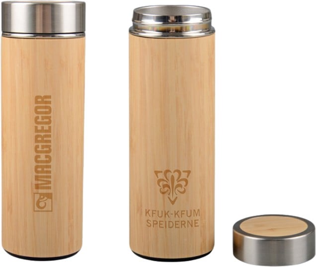 Hovedproduktbilde for 25-47-drb-2008 Filip 400 ml Bambus Termosflaske Termoflaske