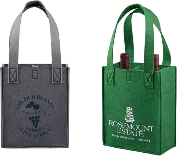 Hovedproduktbilde for 25-47-drb-2803 Johann Filt Bærenett til 4 Flasker