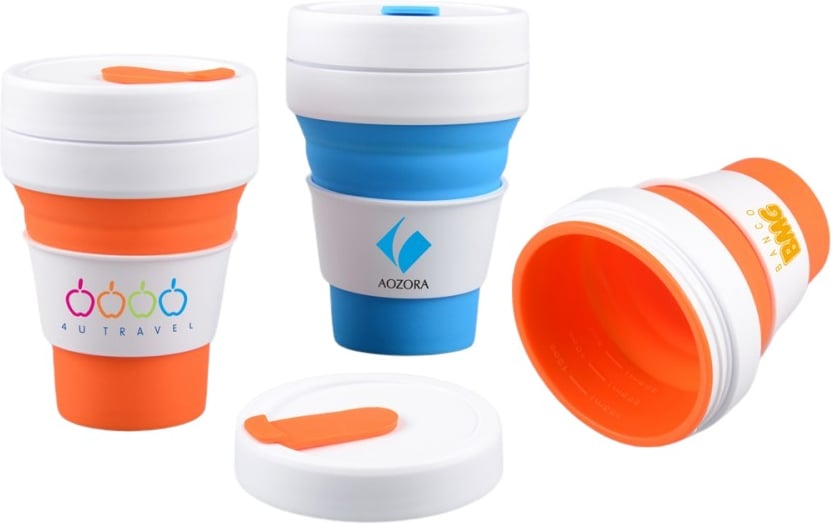 Hovedproduktbilde for 25-47-drb-3186 Ellinor 355 ml Silikon Sammenleggbar Kopp