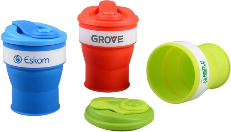 Hovedproduktbilde for 25-47-drb-3217 Eastbourne 350 ml Silikon Sammenleggbar Kaffekopp