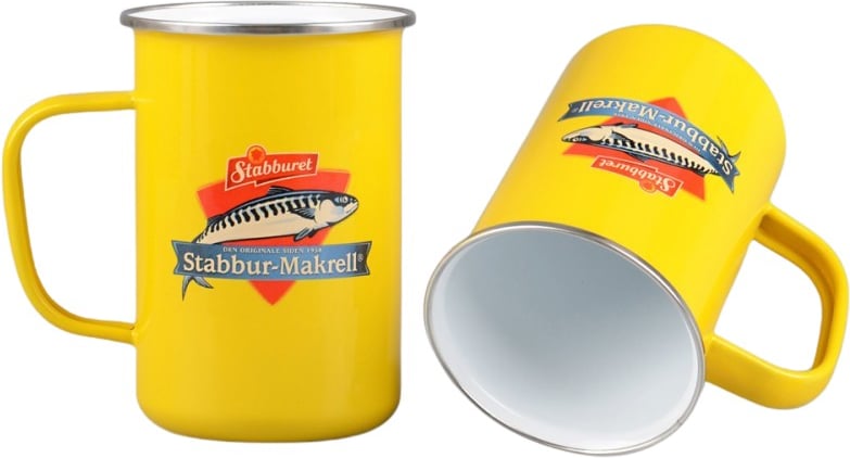 Hovedproduktbilde for 25-47-drb-3819 Emilia XL  Emaljekopp