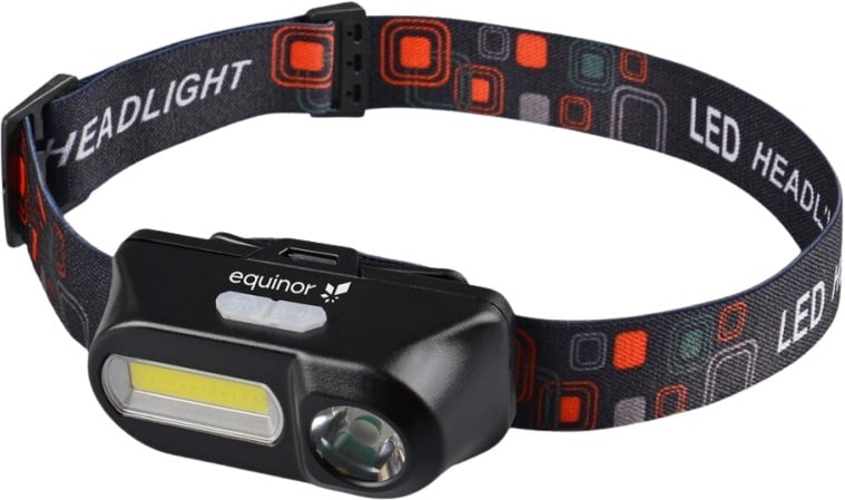 Hovedproduktbilde for 25-47-drb-3936 Ozora Oppladbar Hodelykt med SOS-modus