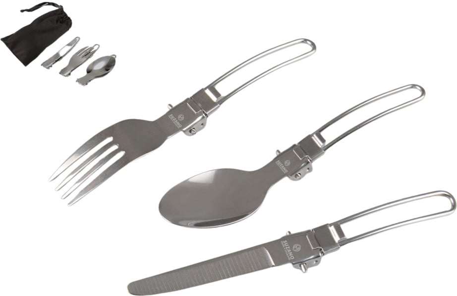 Hovedproduktbilde for 25-47-drb-4541 Lidia Rustfritt Stål Sammenleggbart Bestikksett